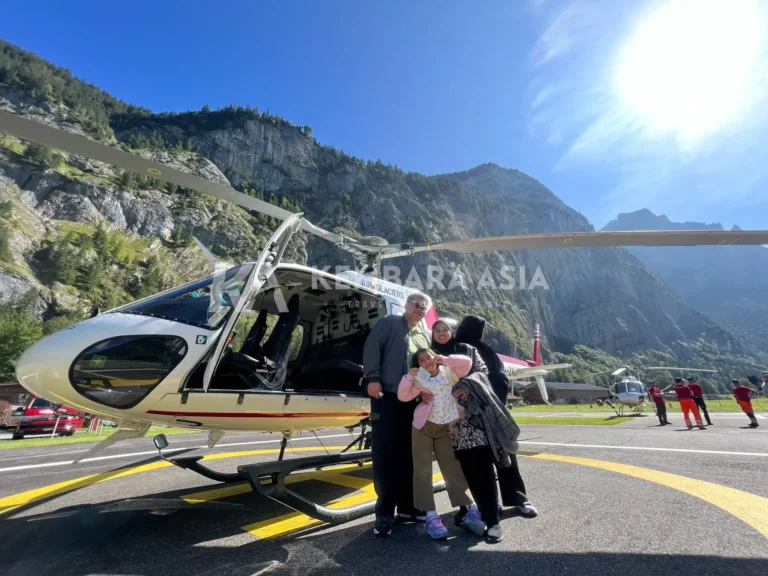 Air Glacier Helicopter ride in Lauterbrunnen